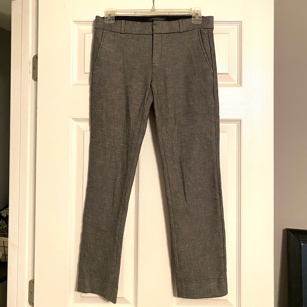 Banana Republic Gray Work Pants